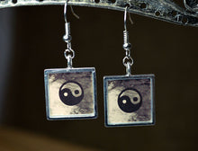 YING YANG Symbol Earrings, Inspirational Jewelry Gifts, Zen, Balance, Yoga