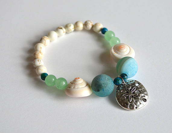 Sachi Ocean Sky Collection Bracelet - Beads and Charms